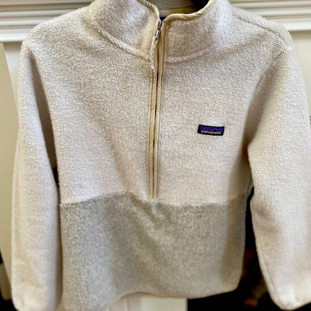 Patagonia XS fleece Sherpa quarter zip - Picture 2 of 5